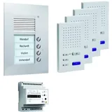 TCS Türsprechanlage pre:pack Set PPUF04-EN/02 4WE