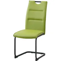 Hti-Living Schwingstuhl PU grün 4er Set