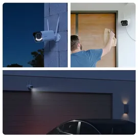 Reolink RLC-811WA WLAN 8MP Überwachungskamera Außenbereich,Innenbereich 4K,Farbige Nachtsicht,2,4/5 GHz Dualband-WLAN,Intelligente Erkennung