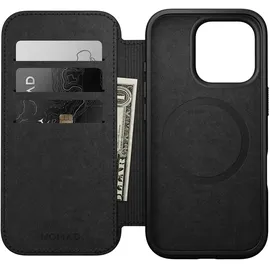 Nomad iPhone 16 Pro Flipcase braun