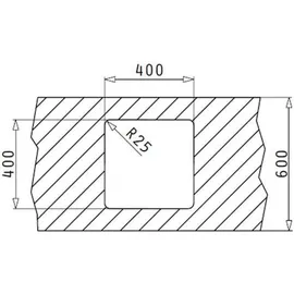PYRAMIS LUME (40x40) 1B Unterbau