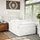 vidaXL Boxspringbett 120 x 190 cm Weiß