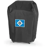 HSV Wetterschutzhaube M - 80 x 60 x 100 cm - Schwarz mit Logo