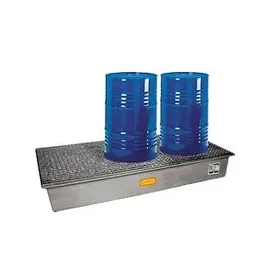Cemo Auffangwanne GFK 220 Liter 188 x 85 cm mit verzinktem Stahlgitterrost