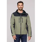 Camp David Funktionsjacke grün / schwarz S