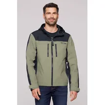 Camp David Funktionsjacke grün / schwarz S