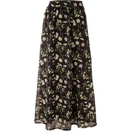 Aniston CASUAL Maxirock Damen Floral Gelb/Grün/Orange/Rosa 34