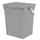 Buri Jelenia Plast Aufbewahrungsbox 16 x 19 x 23 cm 1-tlg. grau