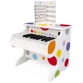 Janod Confetti My First Electronic Klavier - Multicolor - 3-8 Jahre