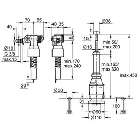 Grohe Servo-Set Austauschgarnitur mattchr/chr