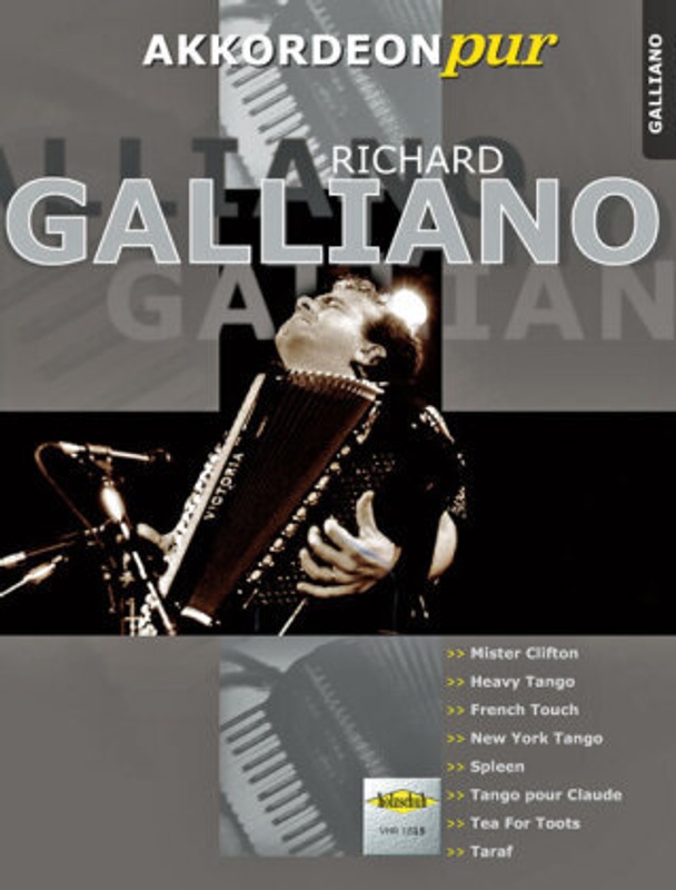 Richard Galliano, Für Akkordeon - Richard Galliano, Geheftet
