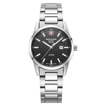 Swiss Alpine Military Damen Uhr Analog Quarz 7767.1137SAM Edelstahl