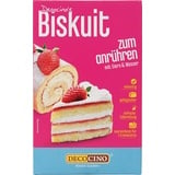 DECOCINO Biskuit Backmischung (250 g) – einfache Zubereitung – gelingsicher – zum Backen von luftigen Biskuitböden, Creme-Torten, Biskuitrollen uvm.