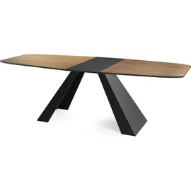 WFL GROUP Monte 180 x 76 x 90 cm braun