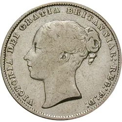 Großbritannien Shilling 1838-1872 Königin Victoria