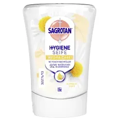 SAGROTAN Healthy No-Touch Flüssigseife Nachfüller, 250 ml 3227017 , Lotusblüte & Kamillenöl