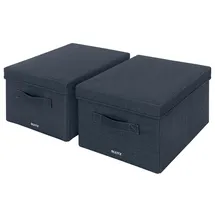 Leitz Aufbewahrungsboxen grau 28,5 x 38,0 x 20,3 cm