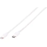 Vivanco Lightning auf USB C 1 m (Weiß)