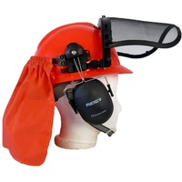 Fuxtec Forstschutzhelm Forsthelm Sicherheitshelm