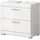 inn.furn Waschbeckenunterschrank Shawn 60 x 56 cm Weiß Hochglanz