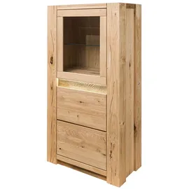 MASSIVMOEBEL24.DE Highboard 73 x 40 x 142 cm Beige