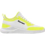 Kempa Kourtfly Handballschuhe Kinder weiß/fluo gelb 39