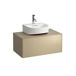 LAUFEN Sonar Schubladenelement H4054410340401 77,5x34x45,5cm, 1 Schublade, Gold