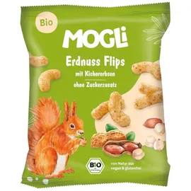 Mogli Erdnuss Flips aus Kichererbsen bio
