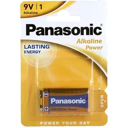 Batterie 9V-Block 6LR61AP Alkali