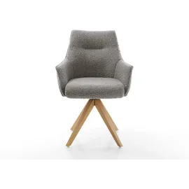 DeLife Alja-Flex Bouclé Silbergrau