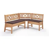 58 aufm Kessel 58aufmkessel Eckbank, Buche, Braun, Holz, 224x204 cm, Esszimmer, Bänke, Eckbänke