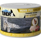 Tundra Katzenfutter Huhn Pur, Nassfutter - getreidefrei 200g für Katzen