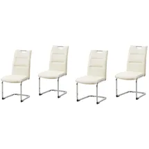 Hti-Living Schwingstuhl DannyC PU Creme