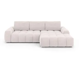 OTTO home Ecksofa AZITA L-Form, 270 cm - OTTO. Verlässliche Qualität., wahlweise als Schlafsofa m. Bettkasten, Bubble-Optik beige
