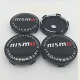 4 Stück Nabendeckel für nismo GTR 60 mm ABS-Material Auto Zubehör Radnabenkappen,F