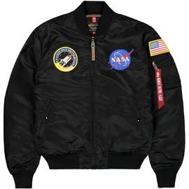 Alpha Industries Ma-1 Vf Nasa Jacke Black 3XL