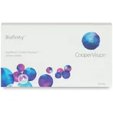Biofinity (6er Packung) Monatslinsen (-6.5 dpt & BC 8.6) für trockenere Augen