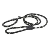 Julius-K9 Julius-K9, 2020R-IDC, IDC Retriverleine, Durchmesser 12 mm x 2 m, rund, schwarz, fluoreszierender