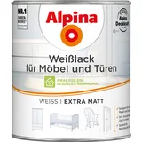 Alpina Weißlack für Möbel und Türen 750 ml extra matt