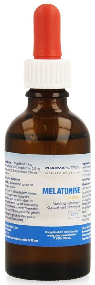 PharmaNutrics MELATONINE Gouttes 50 ml goutte(s)