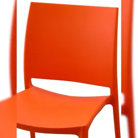 CLP Gartenstuhl Meton 42 x 42 x 81 cm orange