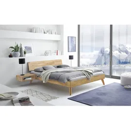Hasena Ancona 160 x 200 cm Holz Braun Kernbuche