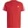 Adidas Herren Shirt Essentials Single Jersey 3-Streifen T-Shirt chilirot|WEISS M