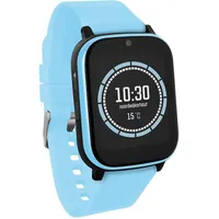 One2Track Connect Next Hellblau: Smartwatch Kinder mit GPS Tracker Kinder, Prepaid-SIM, SOS-Taste, Chat, Telefonie, Video, Schulmodus, Schrittzähler, Eltern-App & Displayschutz, Hosting in Europa