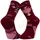 BV SPORT Trek Haute Lyocell Wandersocken 2 Paare Bordeaux 45-47