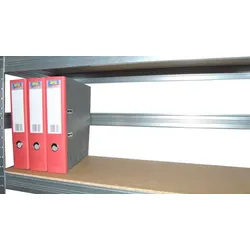 Biedrax Begrenzung für Regale 75 cm, verzinkt