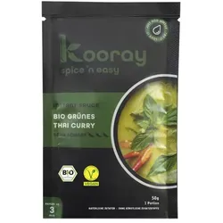 Kooray Instant Sauce - Thai Curry grün bio