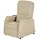 HIMOLLA Fernsehsessel 7568 Leder 77 x 104 x 85 cm Beige elektrisch