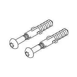 Dornbracht Bef.-Satz (Schraube+Dübel) 0430310240190 ERSATZTEILE 04303102401 6 x 40 mm