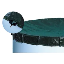 myPOOL Abdeckplane für Rundbecken 680 x 680 cm schwarz/grün